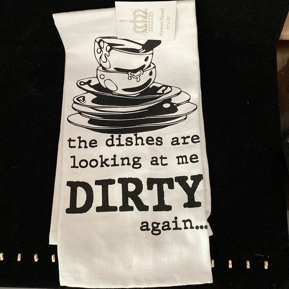 Other - Dish towel - The Dishes are looking at me dirty again.  -Brand new